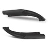 G-PLUS Rear Bumper Side Skirt Lip Splitter Canard Compatible with Honda Civic 4 Door Sedan 2016 2017 2018 2019 2020 2021,Not Fit Si or Hatchback Model Black