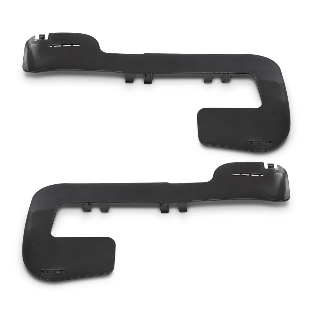 G-PLUS Fog Light Bracket Left and Right Side Compatible with Tesla Model Y 2020-2024 1493747-00-A, 1493748-00-A 2 PCS Black