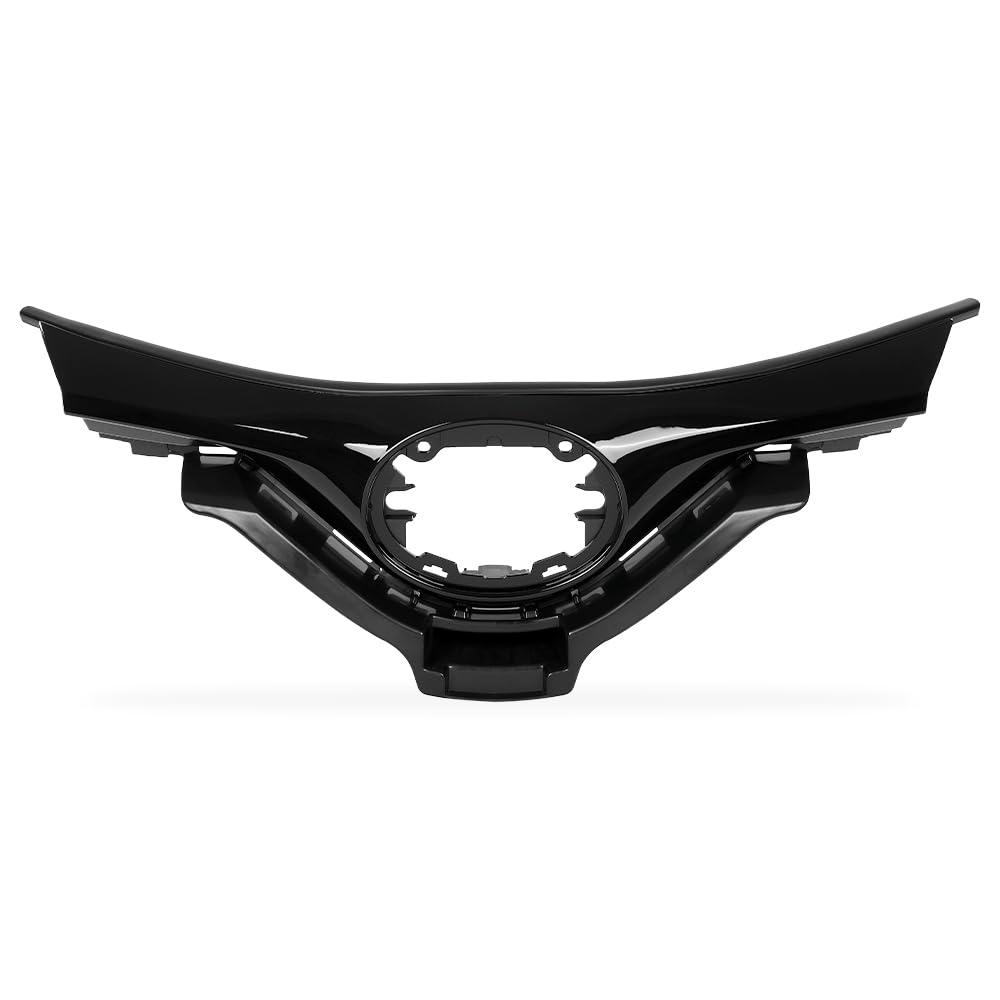 G-PLUS Front Upper Bumper Grille Assembly Gloss Black Compatible with Toyota CHR 2018-2019 53112F4010 53111F4901 53111F4010 TO1200416 TO1200417