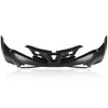 G-PLUS Front Upper Bumper Cover Primered Compatible with Toyota RAV4 2013 2014 2015, TO1014101, 521190R911, Black