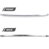 G-PLUS Hood Molding Trim Moulding Chrome Compatible with Chevy Silverado 2500 HD 3500 HD 2011 2012 2013 2014 20963700, GM1235124 Grille Inserts