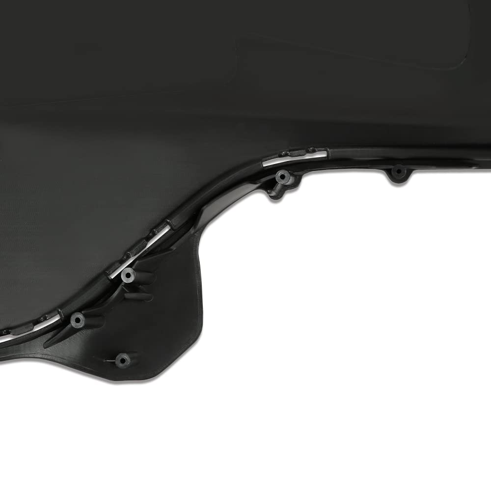 G-PLUS Front Upper Bumper Cover Fascia Primered Compatible with Honda CRV 2007 2008 2009, 191275642894, 71101SWAZZ00, HO1000251, Black