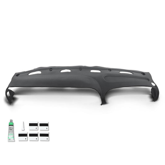 G-PLUS TPE Dashboard Skin Dash Cover Overlay Skin Compatible with Ram 1500 SLT 2001, Fit Ram 1500 SS/T 5.9L 1998,Fit Dodge Ram 1500 2500 3500 1998-2002 Gray