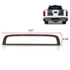 G-PLUS 3rd Third Brake Light Gasket Seal Compatible with Chevy Silverado/GMC Sierra 2500 HD 3500 HD 2015-2021, Black