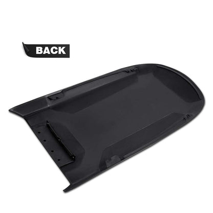 G-PLUS Front Air Vent Hood Scoops Compatible with Ford Mustang GT V8 2005 2006 2007 2008 2009 Racing Style, Black