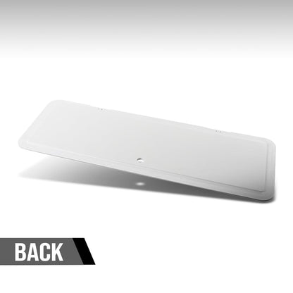 G-PLUS White Boat Plastic Ski Locker Door Cover Lid w/Hinge Kits Compatible with Most Boats, Such as Fishing Boat, Sailboats, Motorboat, Kayaks and Canoes