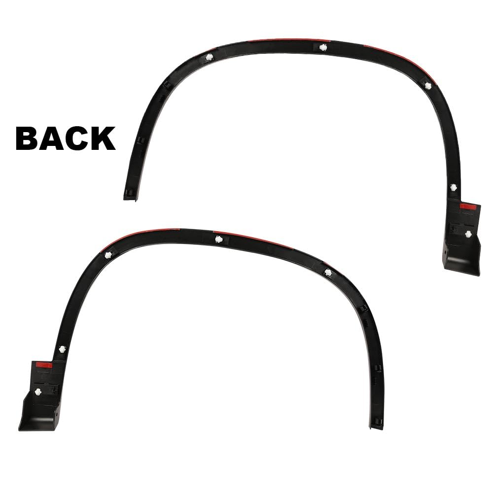 G-PLUS Front Fender Flares Compatible with VW Tiguan 2012-2017, Left & Right Wheel Opening Molding Trim, 5N0854732B9B9, VW1291106