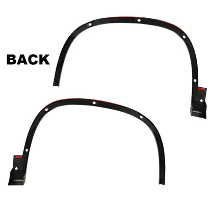 G-PLUS Front Fender Flares Compatible with VW Tiguan 2012-2017, Left & Right Wheel Opening Molding Trim, 5N0854732B9B9, VW1291106