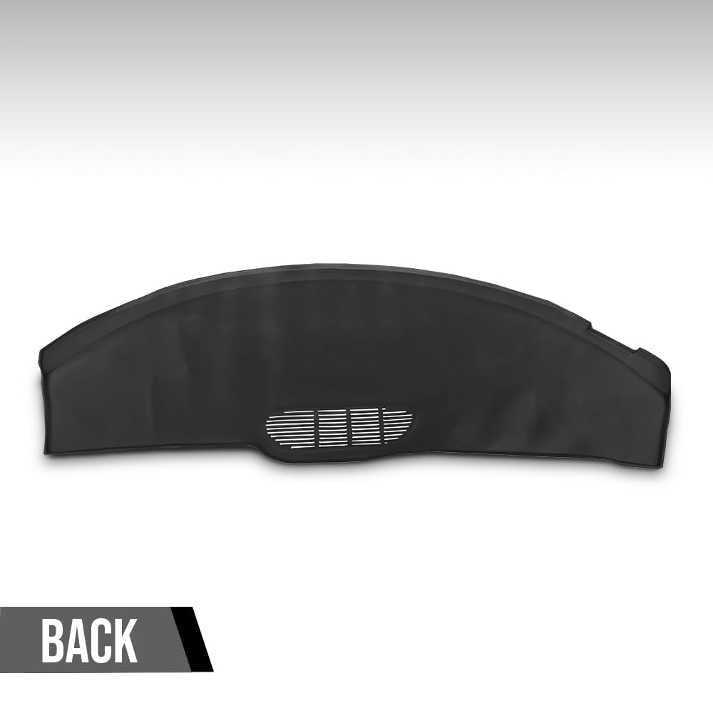 G-PLUS TPE Dash Cover Dashbaord Panel Compatible with Chevy Camaro Pontiac Firebird 2000 2001 2002 Black