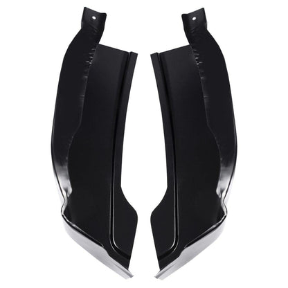 1 Pair Cab Corners Covers Fit For Chevy Silverado GMC Sierra 1999-2007 4 Door Extended Cab Trucks Black