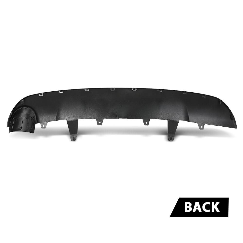 G-PLUS Rear Lower Bumper Valance Panel Compatible with Toyota RAV4 (submodel: LE, Limited, SE, XLE) 2016-2018 524530R020, 524530R020B2, TO1195108 Silver