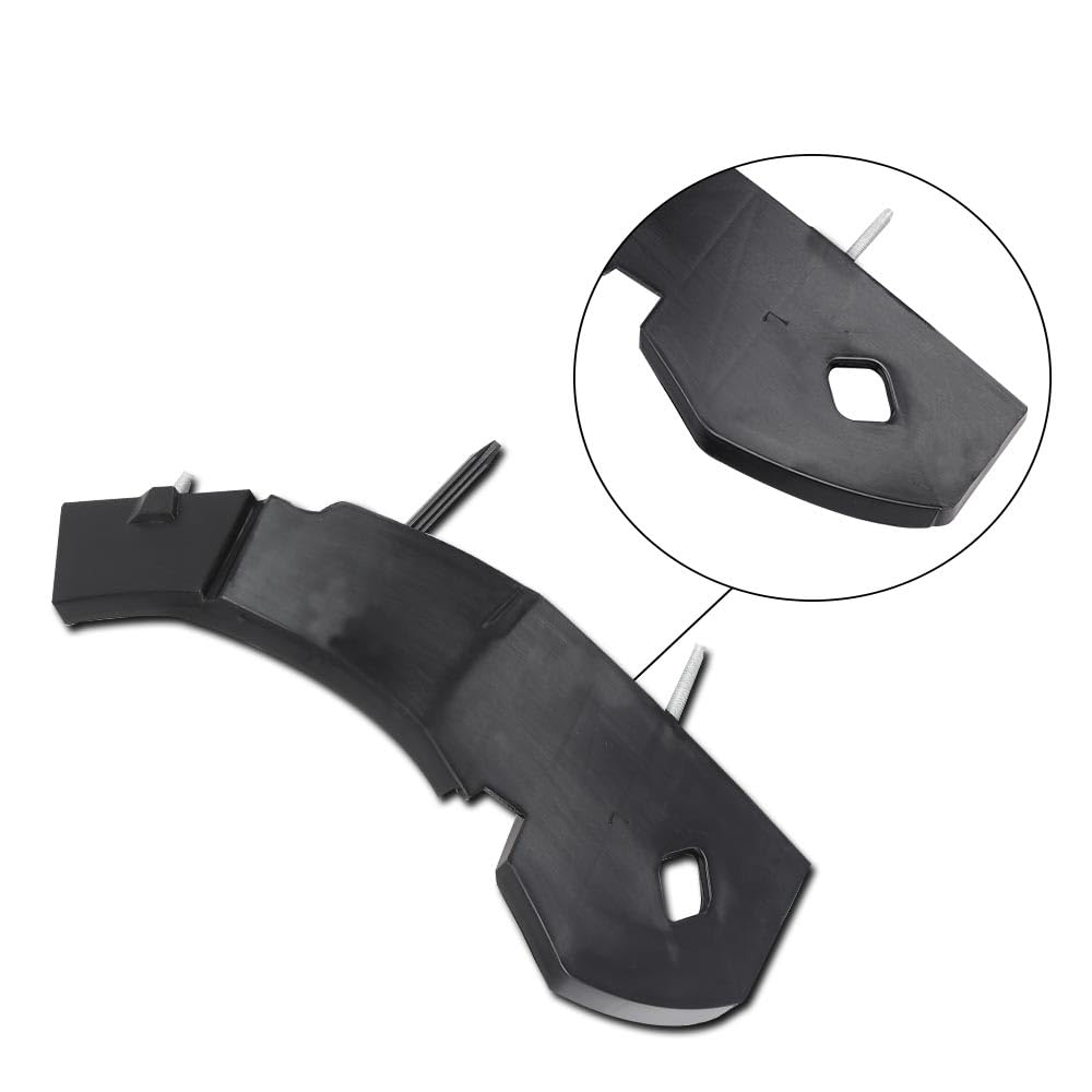 G-PLUS Front Pair Right & Left Retainer Bumper Bracket Support Compatible with Dodge Challenger 2008-2014 68043392AA, 68043393AA, CH1042122, CH1043122