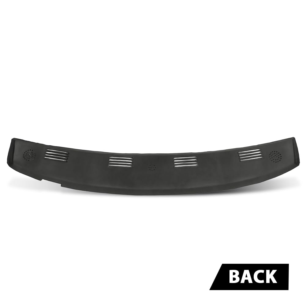 G-PLUS TPE Cover for Defrost Dash Panel Gray Compatible with 2002 2003 2004 2005 Dodge Ram 1500/2003-2005 Dodge Ram 2500 3500