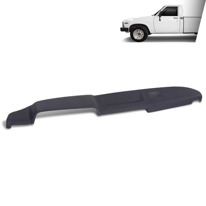 G-PLUS TPE Dash Cover DashBoard Compatible with Toyota Pickup 1979 1980 1981 1982 1983 Without Side Window Defrost Only Dark Blue