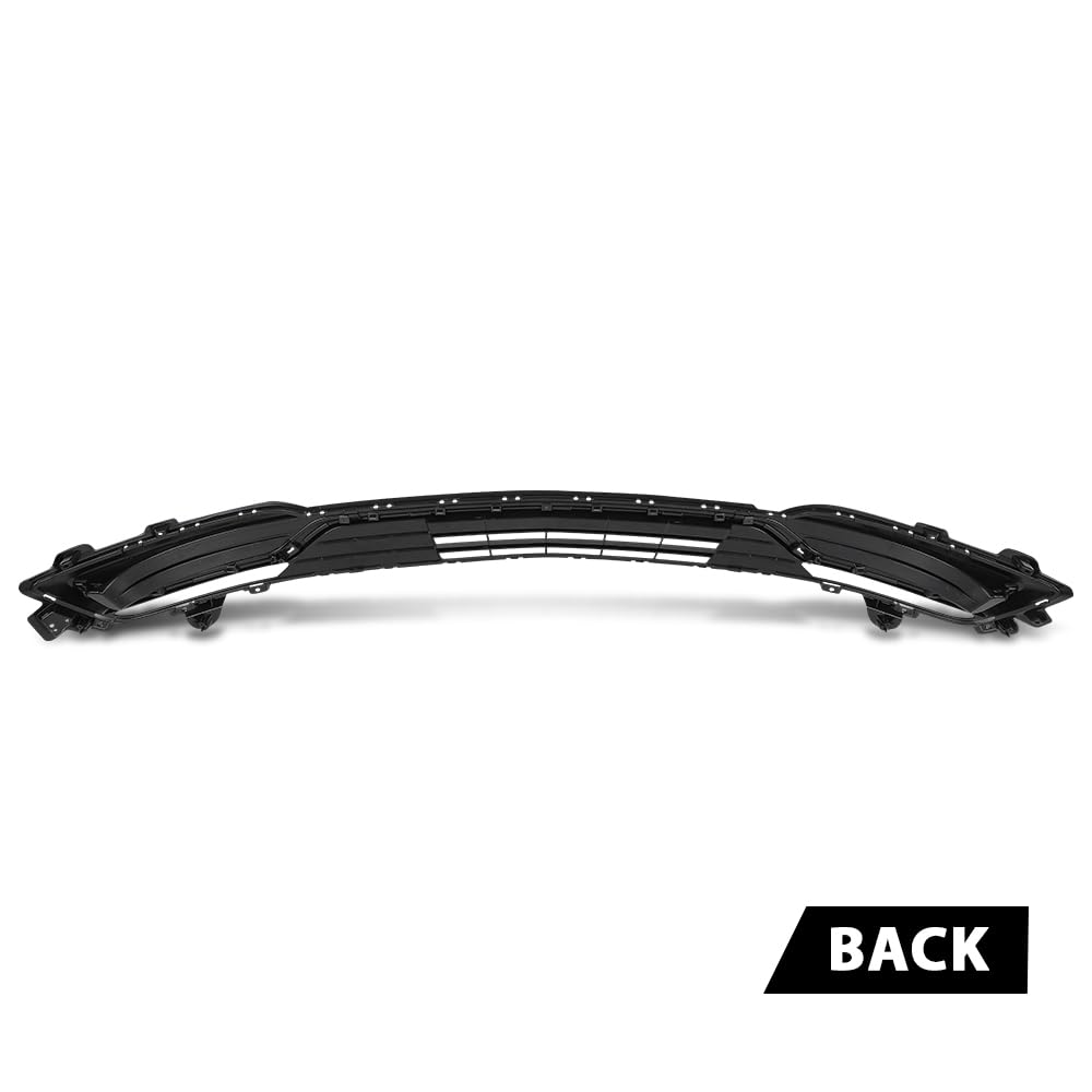 G-PLUS Front Lower Bumper Face Bar Grille, Compatible with Lincoln MKX 2016-2018, FA1Z17B968AA, A0456A0005