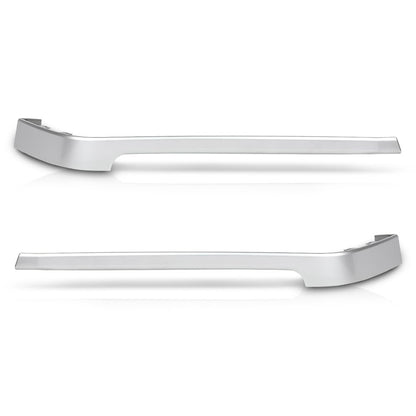 G-PLUS Rear Bumper Side Cladding Silver Trim Left & Right Compatible with Range Rover 2013-2022