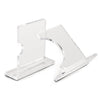 G-PLUS Baseball Bat Wall Mount for Horizontal Display, Alternative to Display Case, Clear Acrylic Mount Hanger Rack