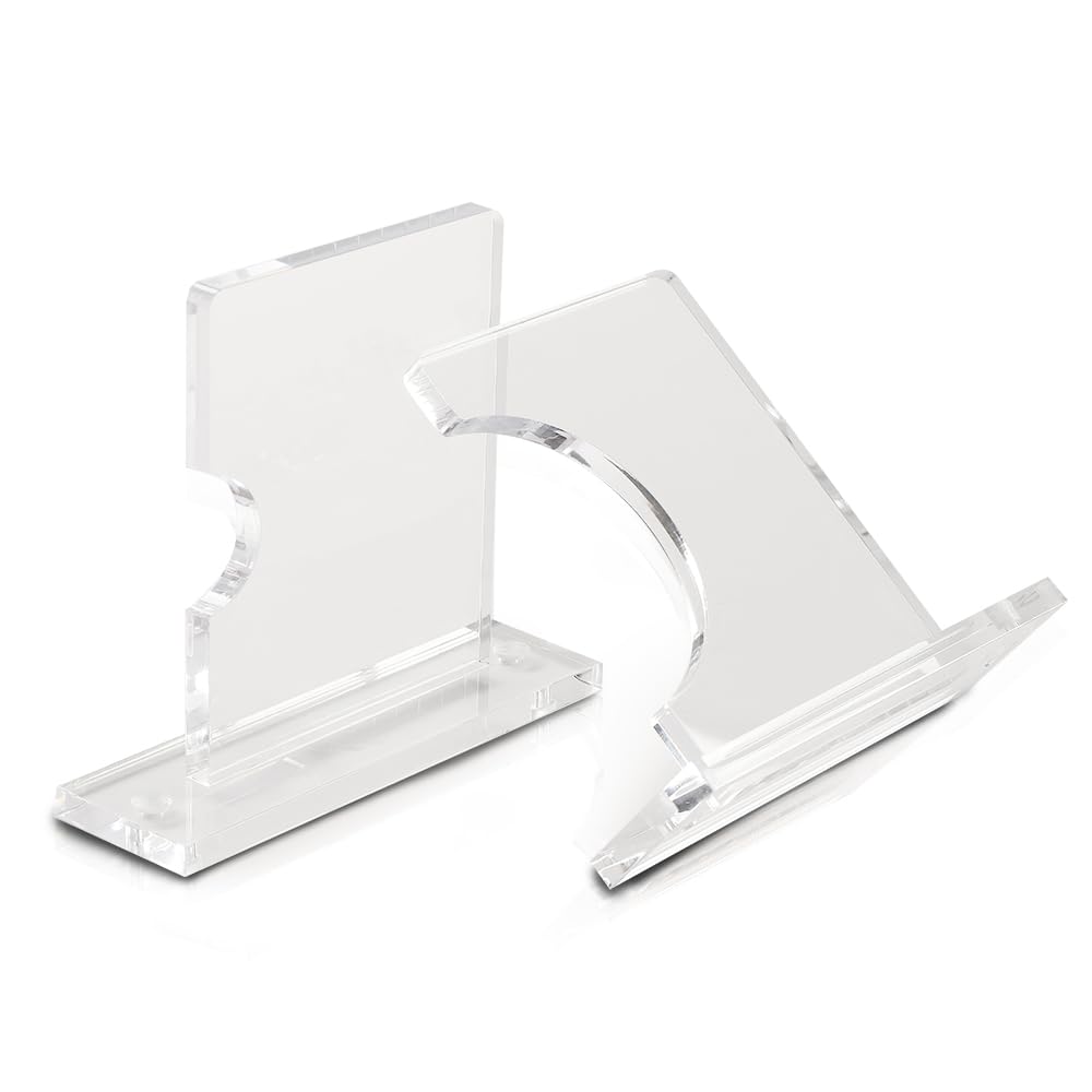 G-PLUS Baseball Bat Wall Mount for Horizontal Display, Alternative to Display Case, Clear Acrylic Mount Hanger Rack