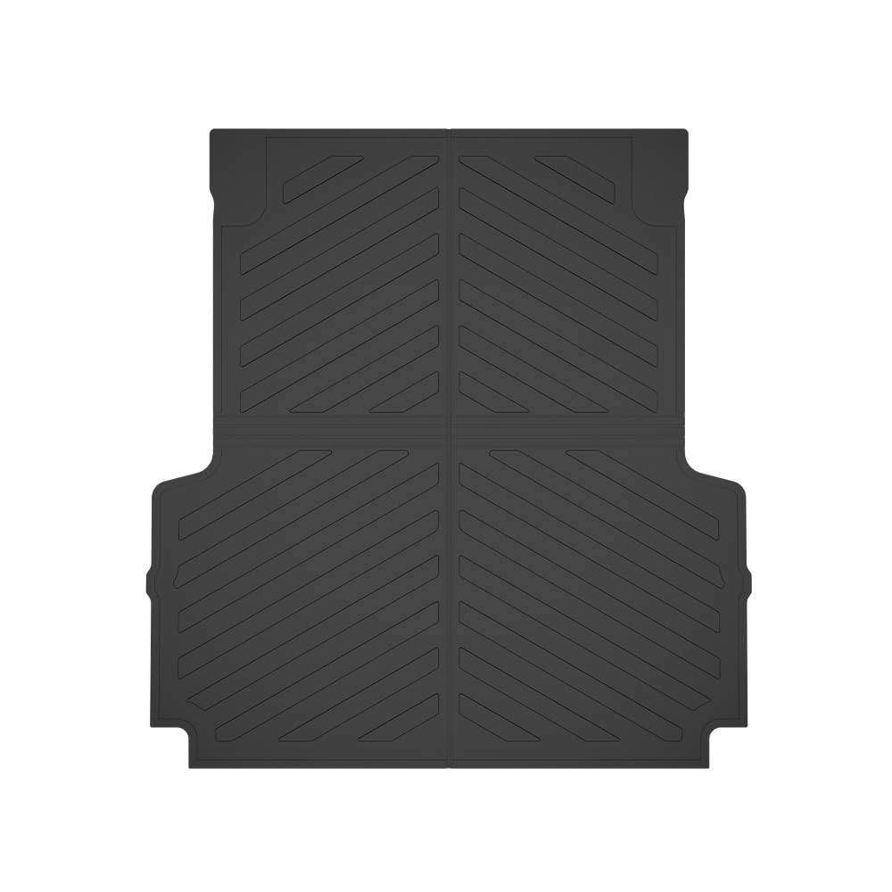Floor Mats Fit Jeep Gladiator JT 5FT 2020 2021 2022 2023 2024 All Weather Full Cover Protection TPE Floor Cargo Liners Black, alfombras para carro
