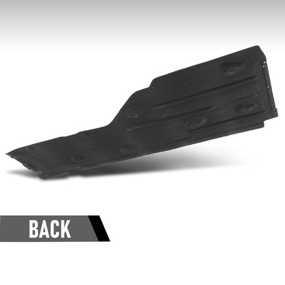 G-PLUS Engine Splash Shield Rear Passenger Right Side Fit BMW 325i 325xi 330i 330xi Base 2006 51757059392 Black