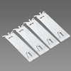 G-PLUS 4pcs Body Side Molding Clip Kit Compatible with Regal 1982-84 Fit Cutlass Supreme/Brougham 1982-87 Fit Bonneville - Brougham/Grand Prix 1982 GM14005390 4-7/8" X 1-1/4"