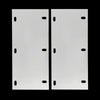 G-PLUS New All Aluminum Radiator Relocation Kit 55 56 57 Compatible with 1955-1957 CHEVY BELAIR V-8 CORE SUPPORT