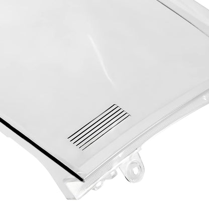 G-PLUS Housing Clear Corner Headlight Head Lamps Cover Clear Compatible with 2009 2010 Dodge Ram 1500/2010 Dodge Ram 2500 3500 68001484AE 68001484AG