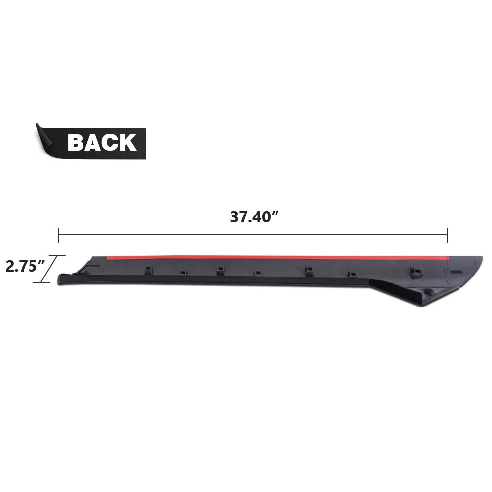 G-PLUS Front Windshield Trim Compatible with Ford Explorer 2011-2019 Molding Pillar Front Left Driver Side Outer