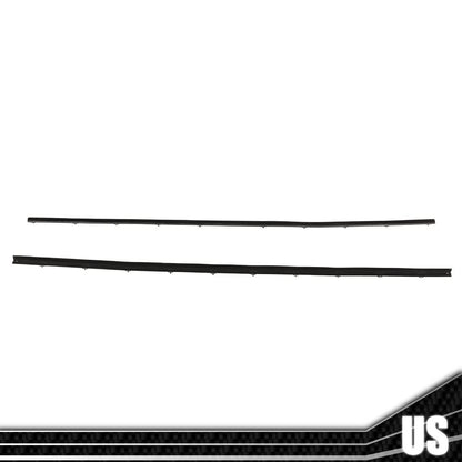 G-PLUS Tailgate Tail Gate Window Sweep Weatherstrip Seal Set Right & Left Side Windshield Trim Molding Compatible with 1978-1996 Ford Bronco D8TZ9841610/2072/FO1930103