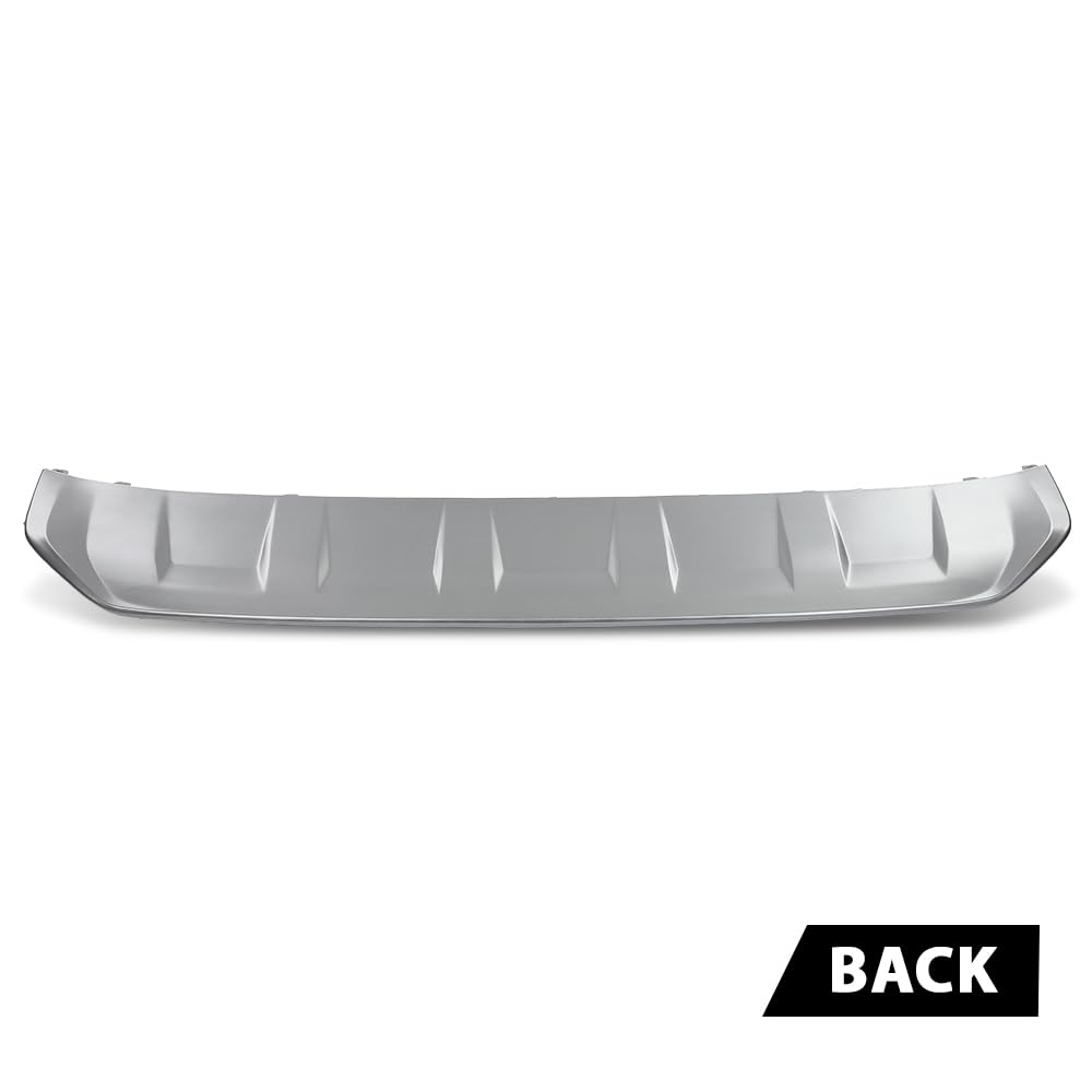 G-PLUS Front Bumper Lower Valance Skid Plate Molding, Compatible with Audi Q7 2016-2019, Not Fit SQ7 or Q7 with S-line Package, 4M0807733DKA8, 4M0-807-733-D-KA8