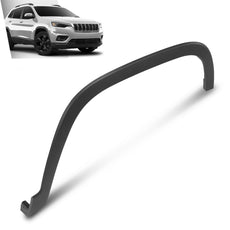 G-PLUS Fender Flare for Jeep Cherokee 2019-2023 Front Right Black Close-up View