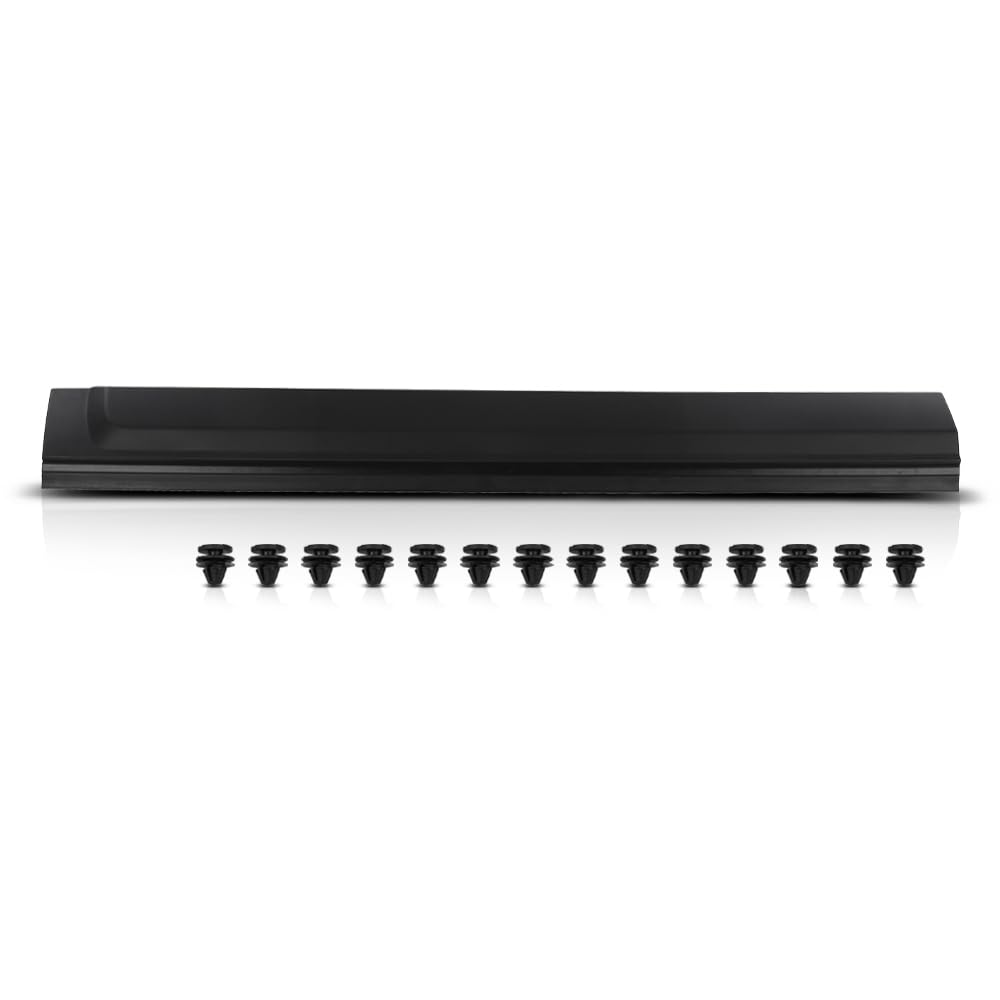 G-PLUS Front Left Door Body Moulding Trim Compatible with LR3 2005-2009, Compatible with LR4 2010-2016 Black