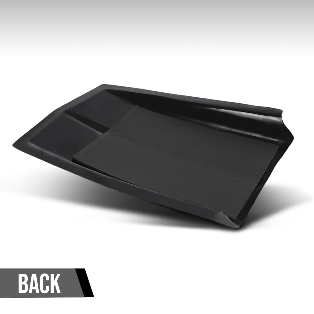 G-PLUS Cowl Induction Hood Scoop - 38" L x 4 ½" H x 27" W- Black ABS