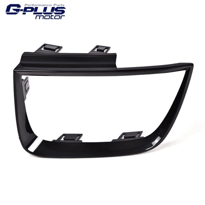 G-PLUS Tail Light Bezel Covers Kit Compatible with 2010-2013 Chevy Camaro LT LS SS,Glossy Black Set of 4