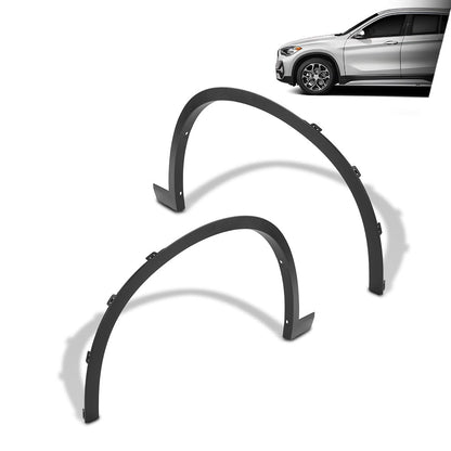 G-PLUS Wheel Arch Molding Set Front Left & Right Side Compatible with BMW X1 sDrive28i 2017-2022, Fit BMW X1 xDrive28i 2016-2022 51777332337, 51777332338 Black