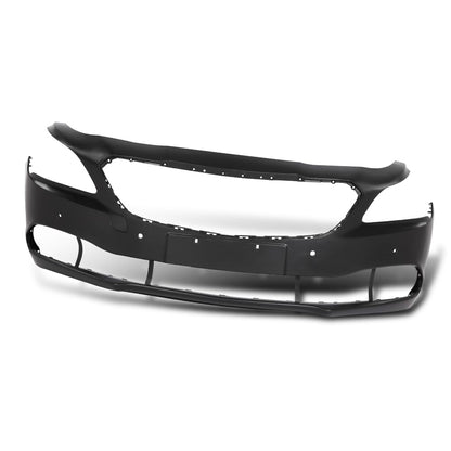 G-PLUS Front Bumper Cover Primed Compatible with Buick Lacrosse 2017 2018 2019 (with Park Assist Holes) 26243327, 26216473, 26686231, GM1000A17, Black