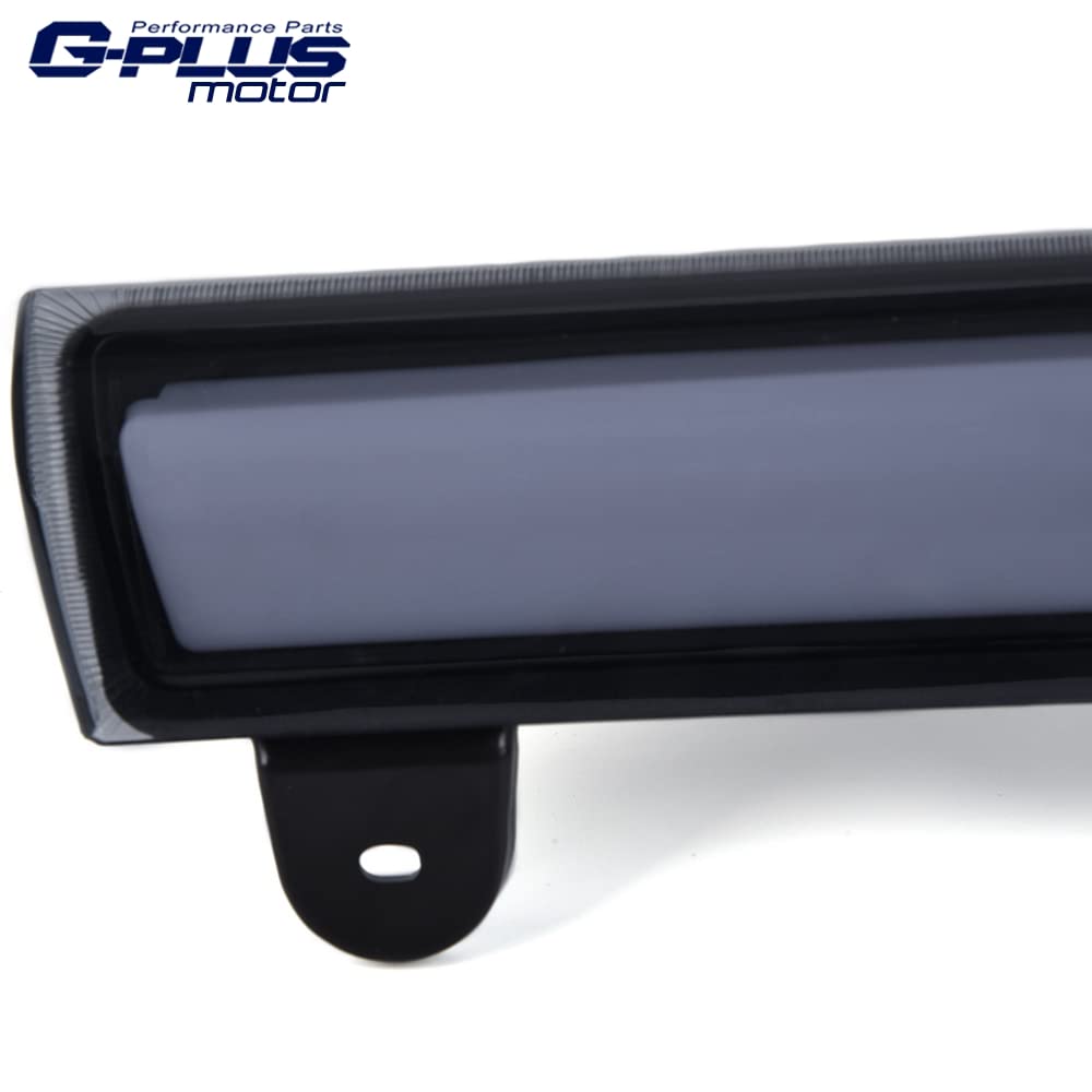 G-PLUS LED Third Brake Cargo Light Compatible With 2000-06 Chevy Suburban Tahoe GMC Yukon(ONLY For Liftgate Rear Doors),3RD Stop Tail Lamps (LED Strip Chrome Housing Smoky Lens)