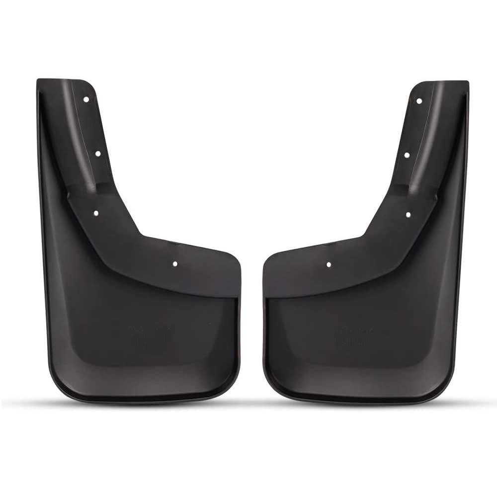 G-PLUS Heavy Duty Molded Mud Flaps Compatible with Chevy Silverado 2014-2018, 2PCS Front Splash Guards Mudguard Kit