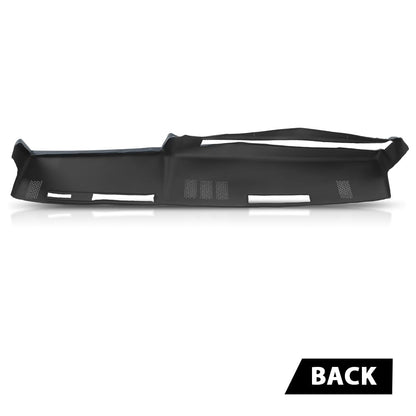 G-PLUS TPE Dashboard Dash Cover Panel W/Adhesive Compatible with 1981-1987 Chevy GMC Full Size Pickup/1981-1991 Chevy GMC SUV Dash Cover Bezel Parts 18601NTL(Dark Blue)