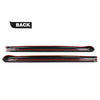 G-PLUS Bed Rail Caps Tailgate Protector Tailgate Cap, Compatible with Chevy Silverado 5´8" 2007 2008 2009 2010 2011 2012 2013 2PCS Black Bed Rail Cover 7241114