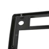 G-PLUS Radio Face Plate w/Red Trim Compatible with El Camino Monte Carlo SS 1981-1988 Radio Panel(Black)