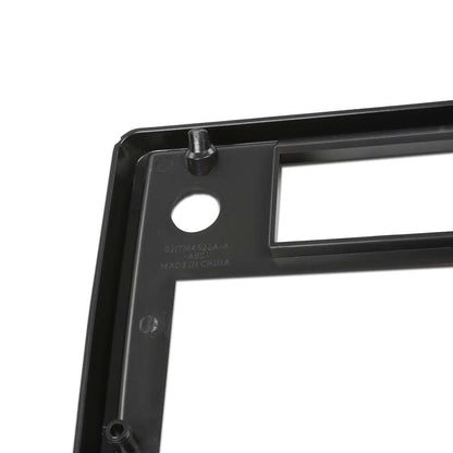 G-PLUS Radio Face Plate w/Red Trim Compatible with El Camino Monte Carlo SS 1981-1988 Radio Panel(Black)