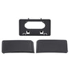 G-PLUS Front Bumper Guards Pads & License Plate Frame Bracket Compatible with Ford F150 2009-2014 9L3Z17E810B, 9L3Z17A385A, FO1053100, FO1068134