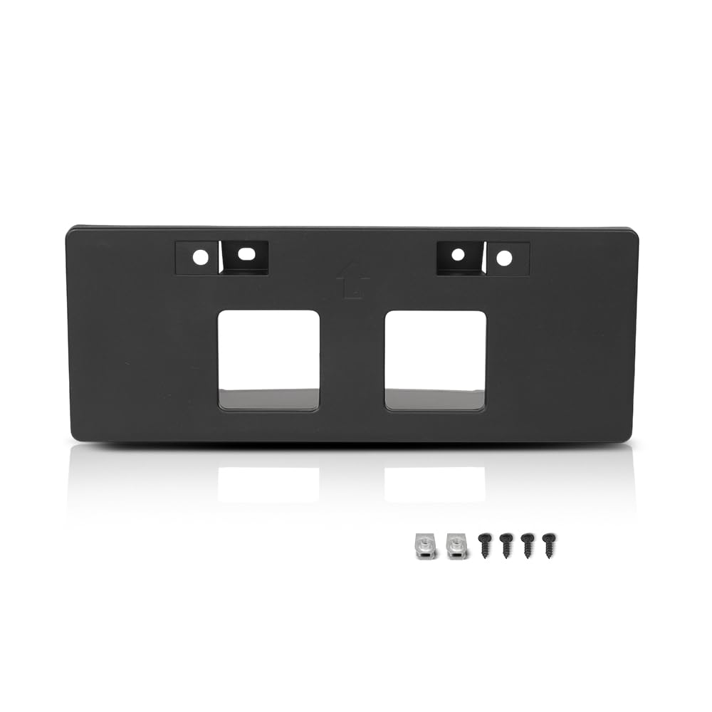 G-PLUS Front License Plate Bracket Compatible with Nissan Frontier 2022-2024 96210-9BU0A, 96210-9BU0A Black