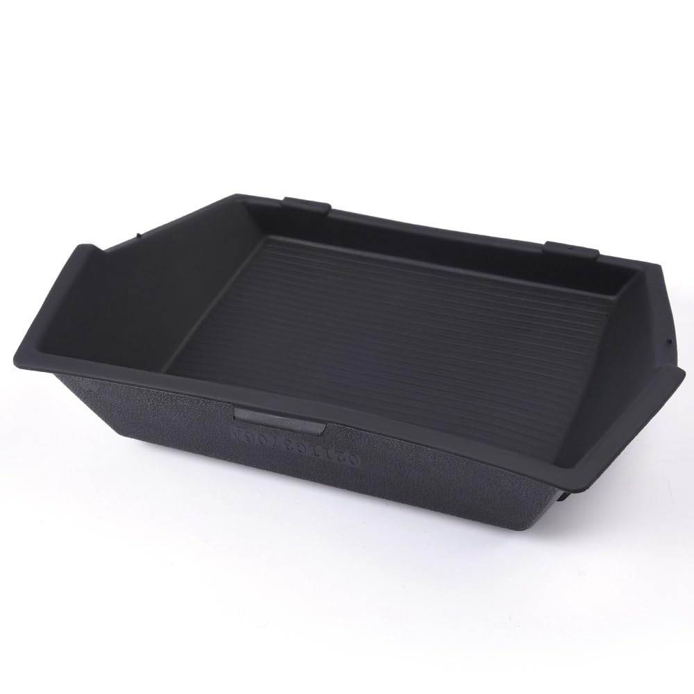 G-PLUS Front Center Console Mat Insert Compatible with Dodge Ram 1500 2015-2019, Fit Dodge Ram 2500 2016 2017 Full Length Center Console Mat Rubber 5VC95DX9AB, 5VC95DX9AA