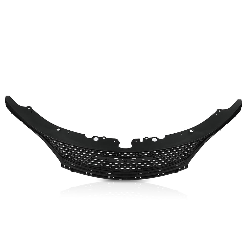 G-PLUS Front Upper Bumper Grill Assembly Compatible with 2015-2017 200 V6 Models Only (Not Fit 4 Cylinder Models) 68103934AC, CH1200385 Chrome Trim Grille