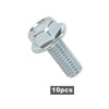G-PLUS 10 Bolt Rear End Cover Bolts Differential Compatible with Chevy Pontiac Oldsmobile and GMC Sliver