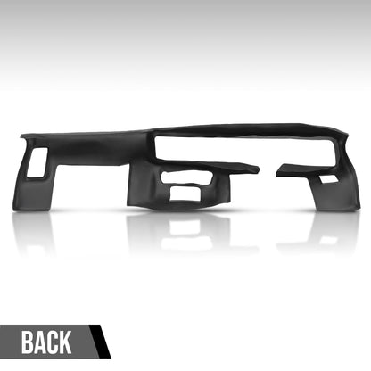 G-PLUS TPE Dash Cover Panel Compatible with Pontiac Firebird Trans Am 1970-1981 Black