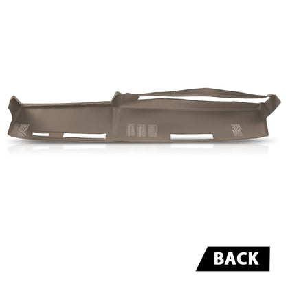 G-PLUS TPE Dash Cover Dashboard Panel Compatible with GMC Chevy Full Size Pickup 1981-1987,Fit GMC Chevy SUV 1981-1991 Beige