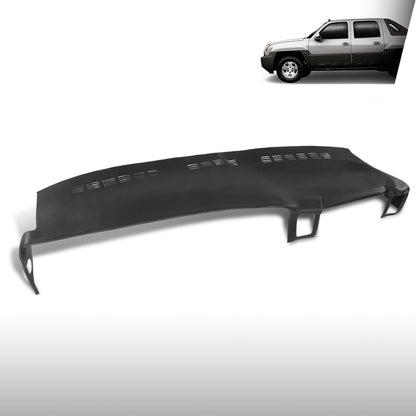 G-PLUS TPE Dash Cover Skin Cap Overlay Compatible with Chevy Avalanche/Suburban/Tahoe 2000-2006 Chevy Silverado/GMC Sierra 1999-2007 GMC Yukon/XL 2000-2006 Black